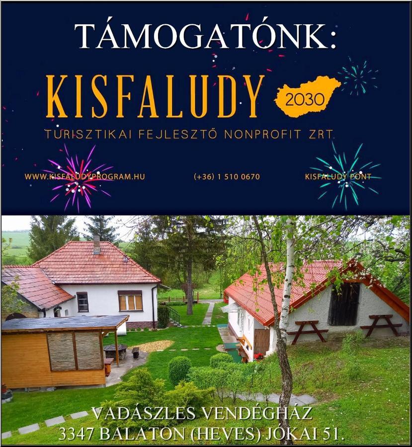 Vadaszles Vendeghaz Bukkszentmarton Exterior foto