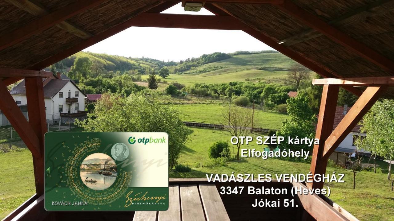 Vadaszles Vendeghaz Bukkszentmarton Exterior foto